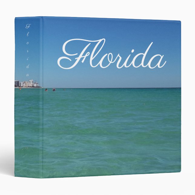 Florida Photo Album Binder (Front/Spine)