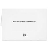 Florida Picture and USA Flag Text Cards (Back Horizontal)