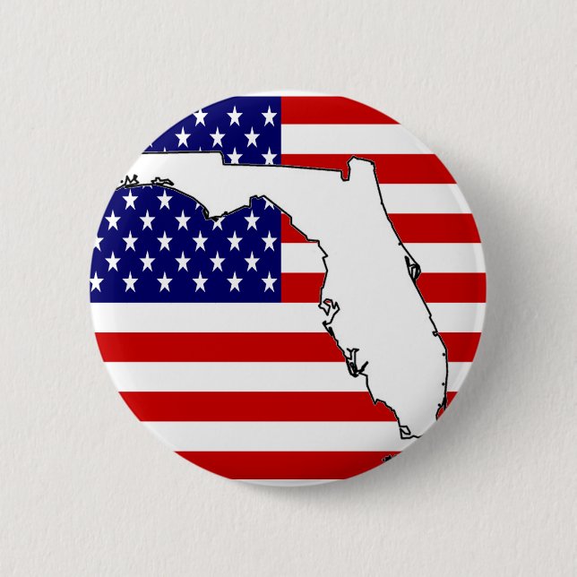 FLORIDA PINBACK BUTTON (Front)
