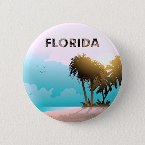 Florida Pinback Button