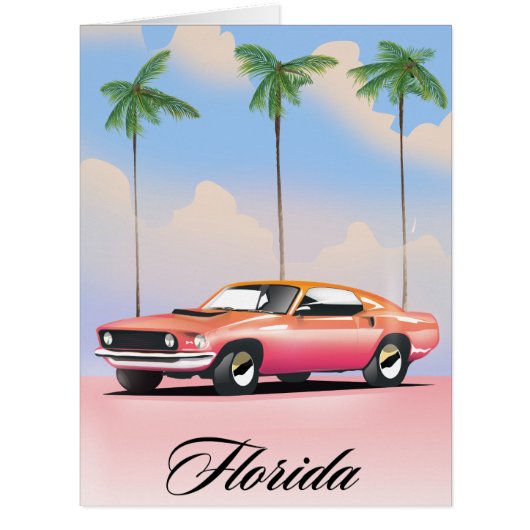 Florida Pink Sunset Cards (Front)