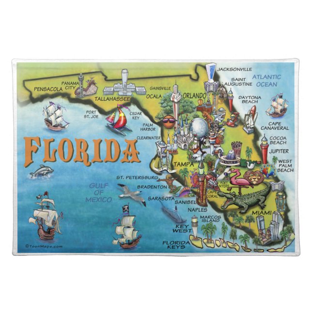 Florida Place Mat (Front)