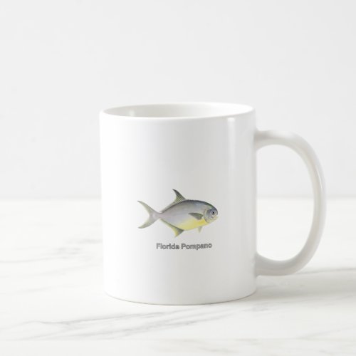 Florida Pompano titled Coffee Mug