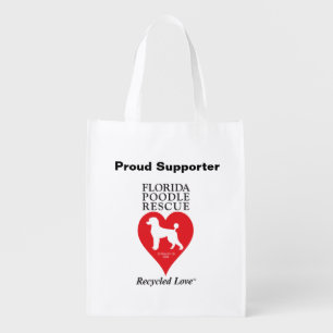 Florida Poodle Rescue shopping bag