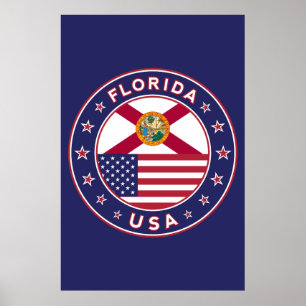 Florida poster, extra large poster, poster