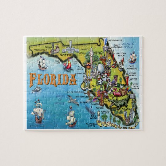 Florida Puzzle | Zazzle.com