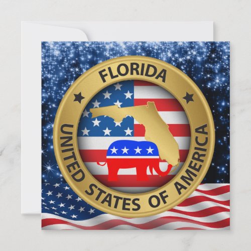 Florida Republican Patriotic Invitation _ srf