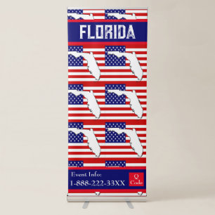 FLORIDA    RETRACTABLE BANNER