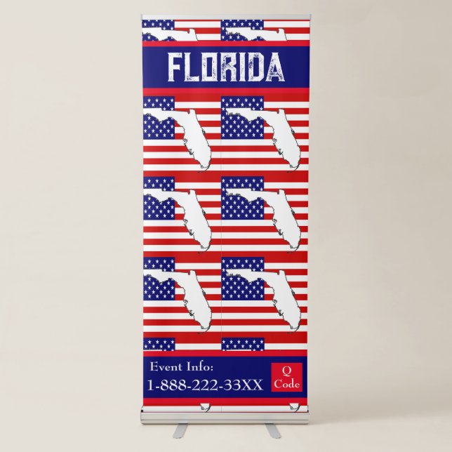 FLORIDA    RETRACTABLE BANNER (Front)