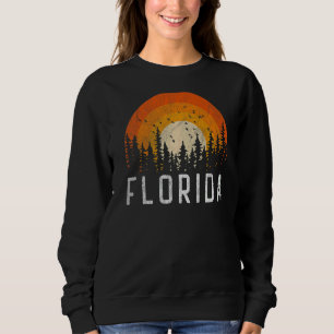 Florida  Retro Style Vintage 70s 80s 90s Men Women Sweatshirt