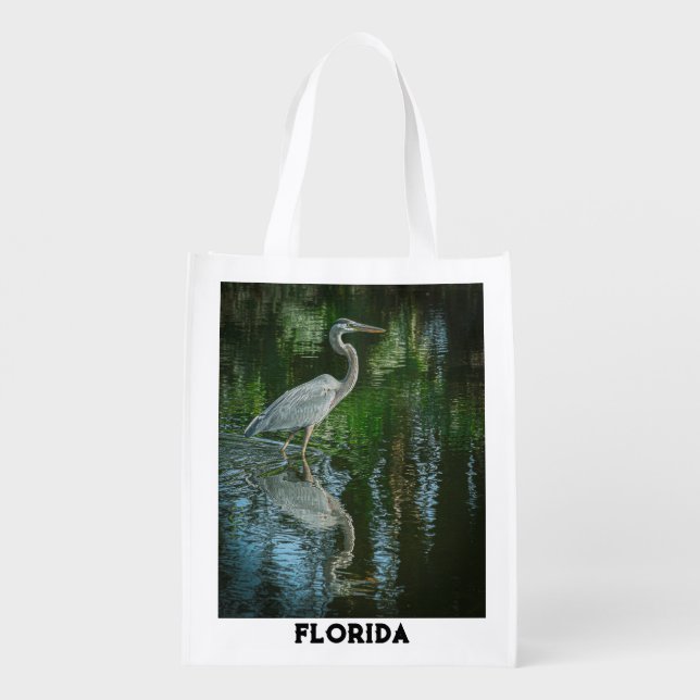 "Florida" Reusable Grocery Bag (Back)