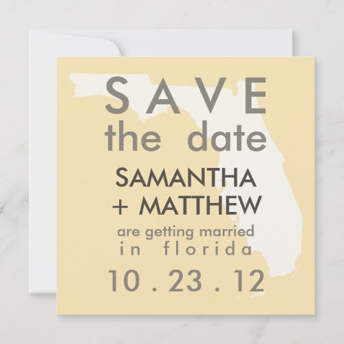 Florida Save the Date Cards