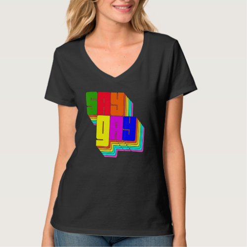 Florida Say Gay Lgbt Gay Rights 1 T_Shirt