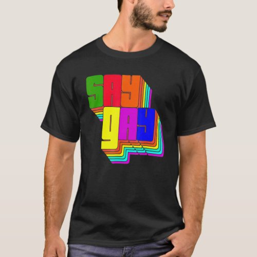 Florida Say Gay Lgbt Gay Rights 3 T_Shirt