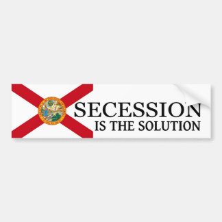 Florida Secession Bumper Sticker