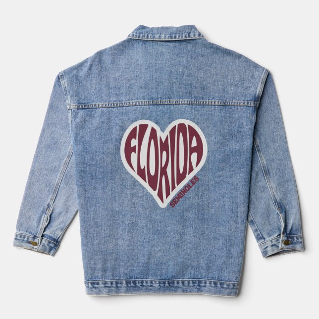 FLORIDA SEMINOLES DENIM JACKET (Back)