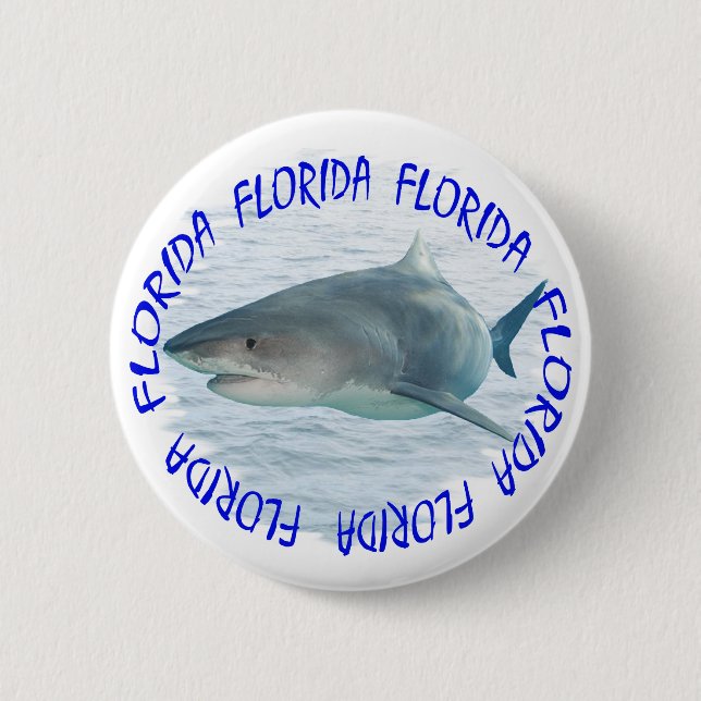 Florida shark button (Front)
