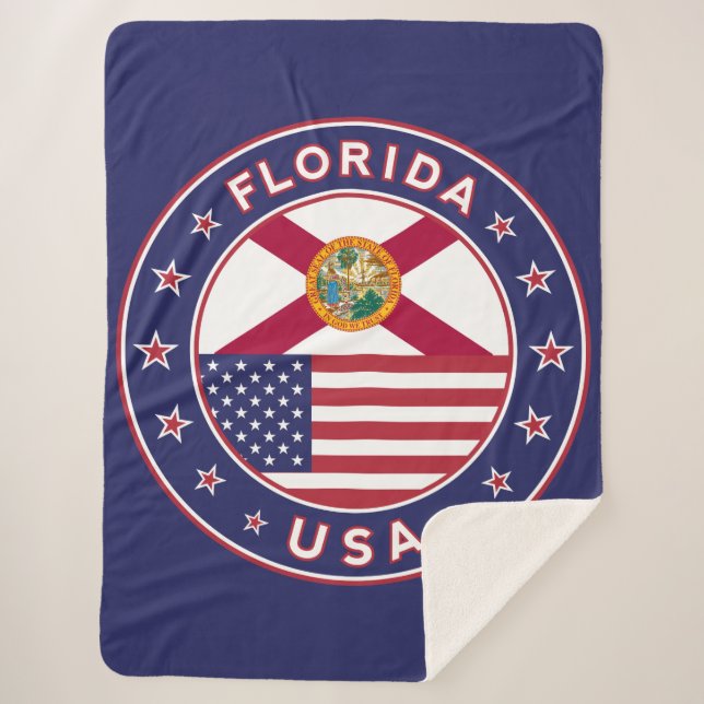 Florida Sherpa Blanket (Front)