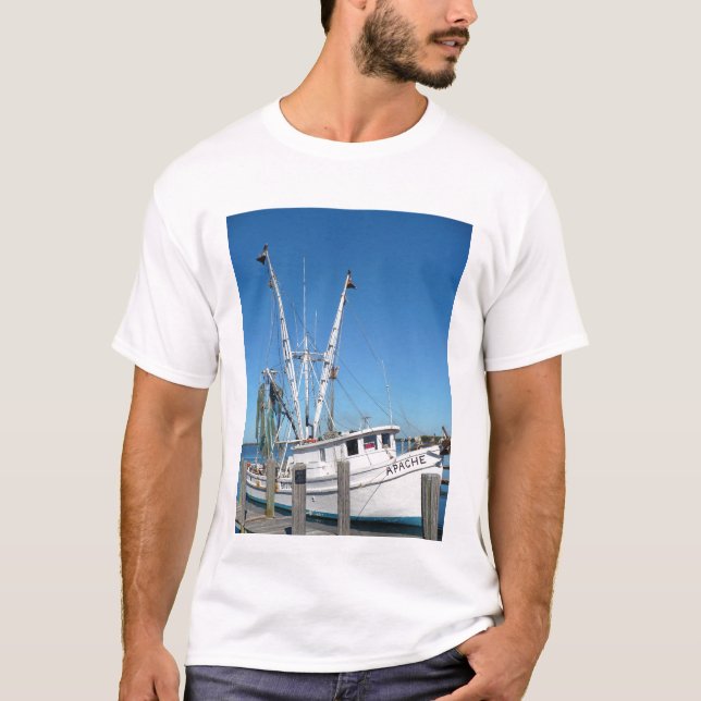 Florida Shrimp Boat T-Shirt (Front)