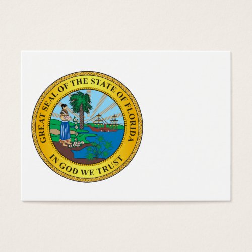 Great seal of the state of Florida Business Card Templates