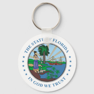 Florida sign keychain