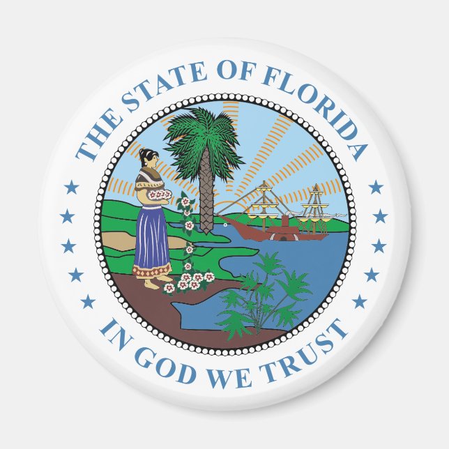 Florida sign magnet (Front)