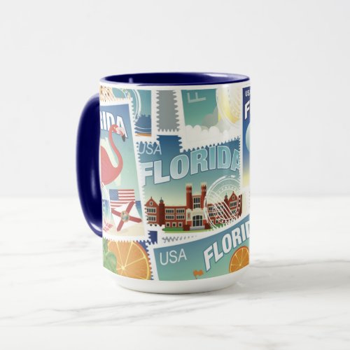 Florida Stamps Mug