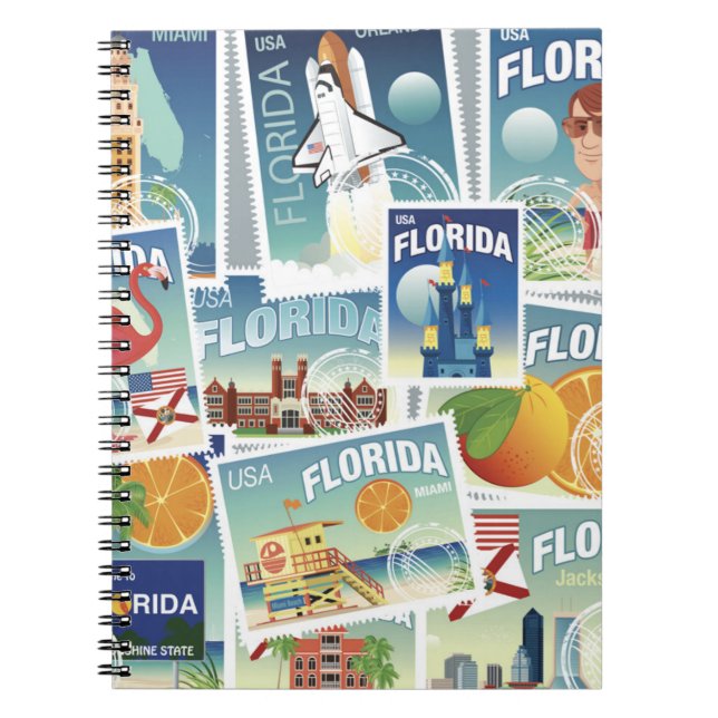 Florida Stamps Notebook (Front)
