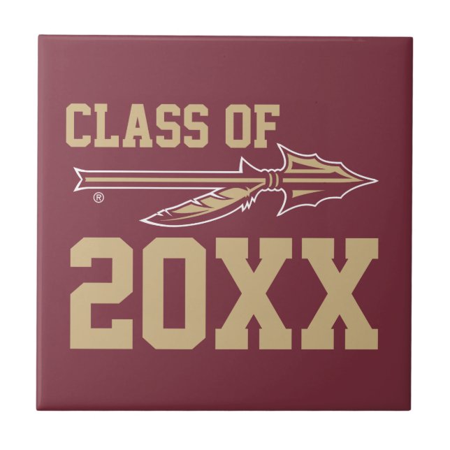 Florida State Alumni Class Year Tile (Front)