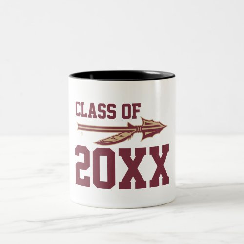 Florida State Alumni Class Year Two_Tone Coffee Mug