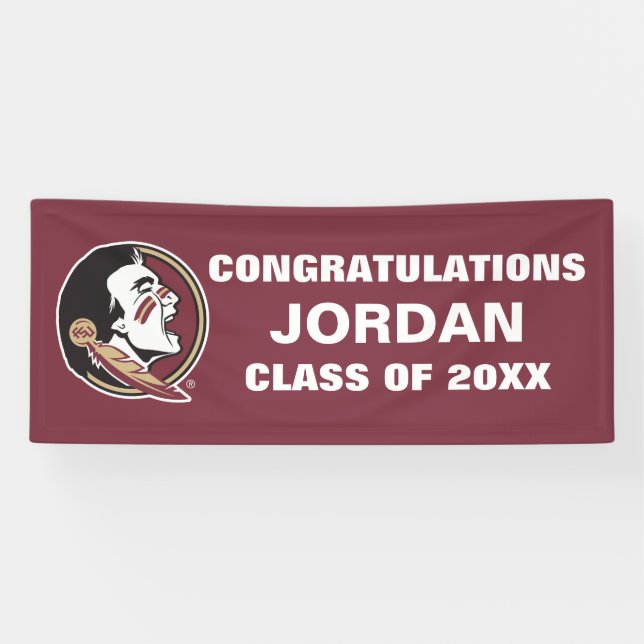 Florida State Baseball Banner (Horizontal)