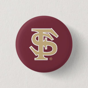Florida State Baseball Button