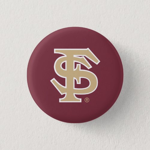 Florida State Baseball Button