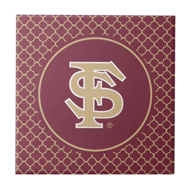 Florida State Baseball Ceramic Tile (Front)