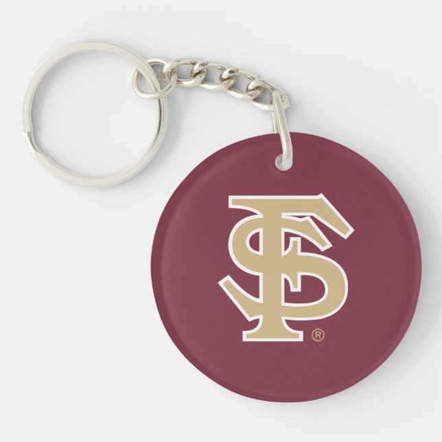 Florida State Baseball Keychain (Front)