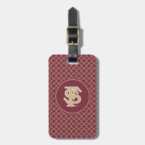 Florida State Baseball Luggage Tag