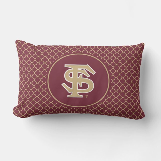 Florida State Baseball Lumbar Pillow (Front)
