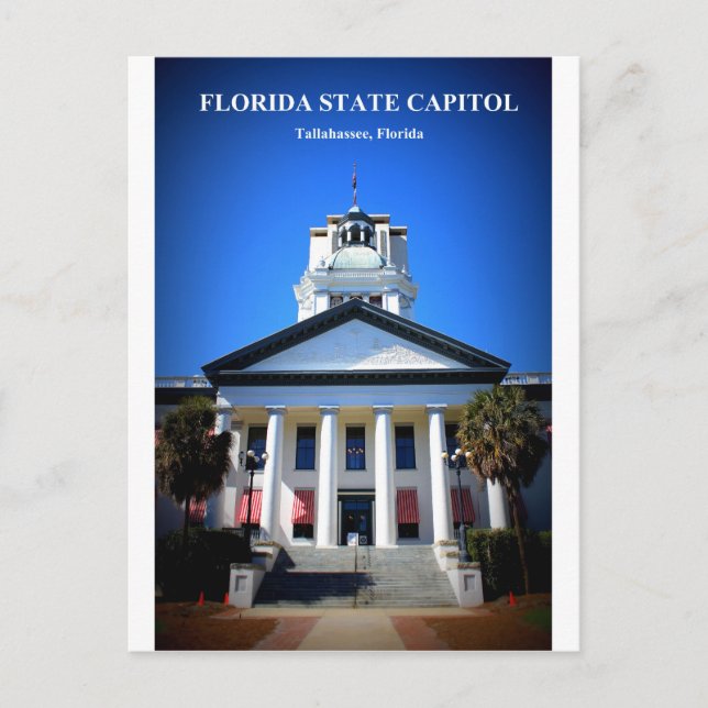 FLORIDA STATE CAPITOL POSTCARD (Front)
