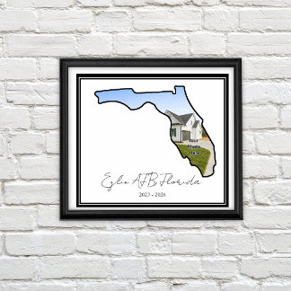 Florida State Custom Photo PCS Gift Poster