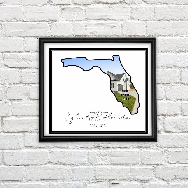 Florida State Custom Photo PCS Gift Poster (Creator Uploaded)