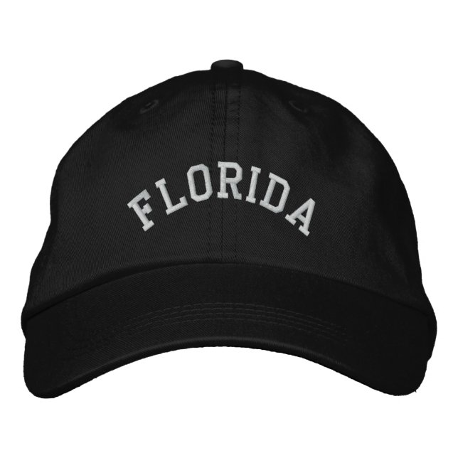 Florida State Embroidered Baseball Cap (Front)
