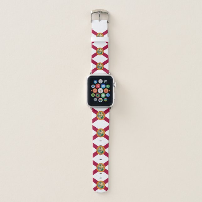 Florida State Flag Apple Watch Band (Front)