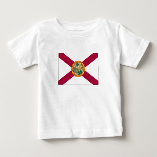 Florida State Flag Baby T-Shirt (Front)