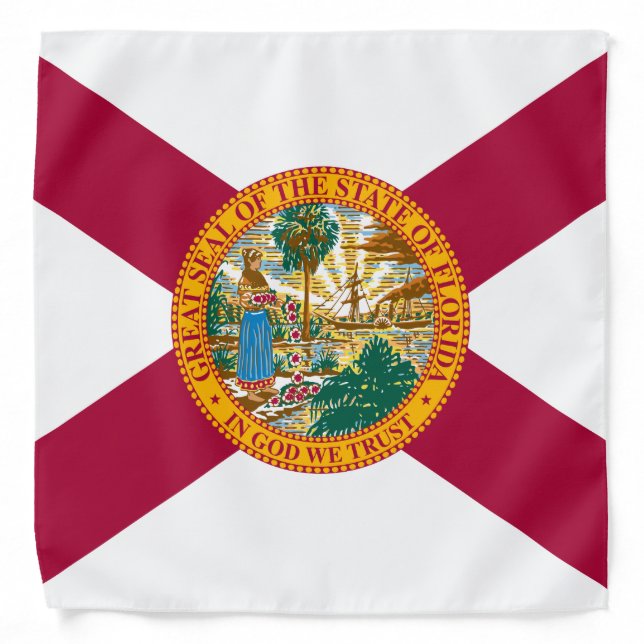 Florida State Flag Bandana (Front)