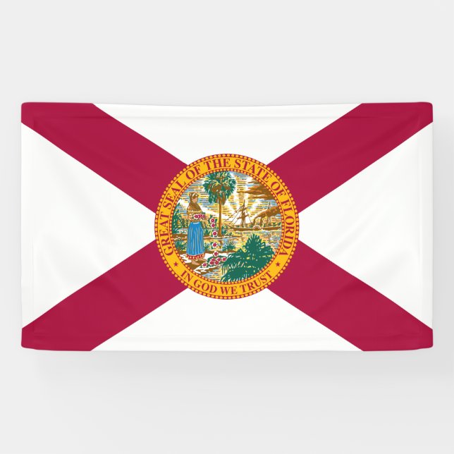 Florida State Flag Banner (Horizontal)