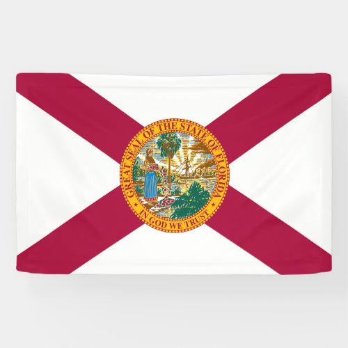 Florida State Flag Banner