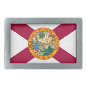 FLORIDA STATE FLAG BELT BUCKLE