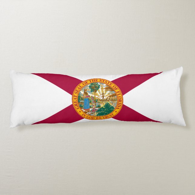 Florida State Flag Body Pillow (Back)