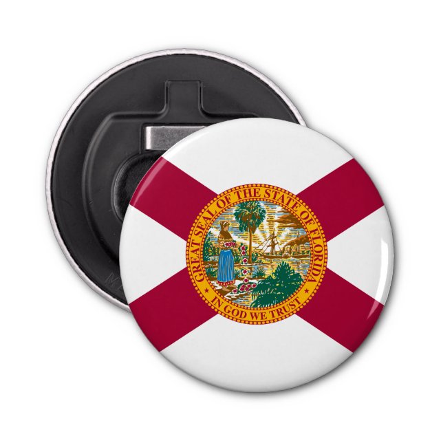 Florida State Flag Bottle Opener (Front)