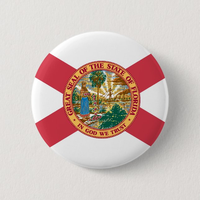 Florida State Flag Button (Front)